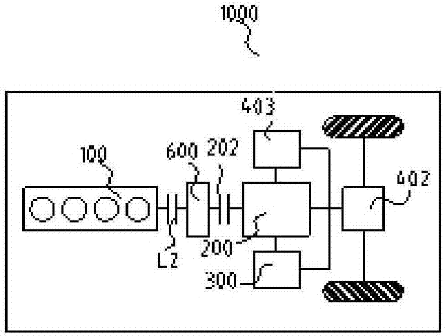 Power transmission system and vehicle with same