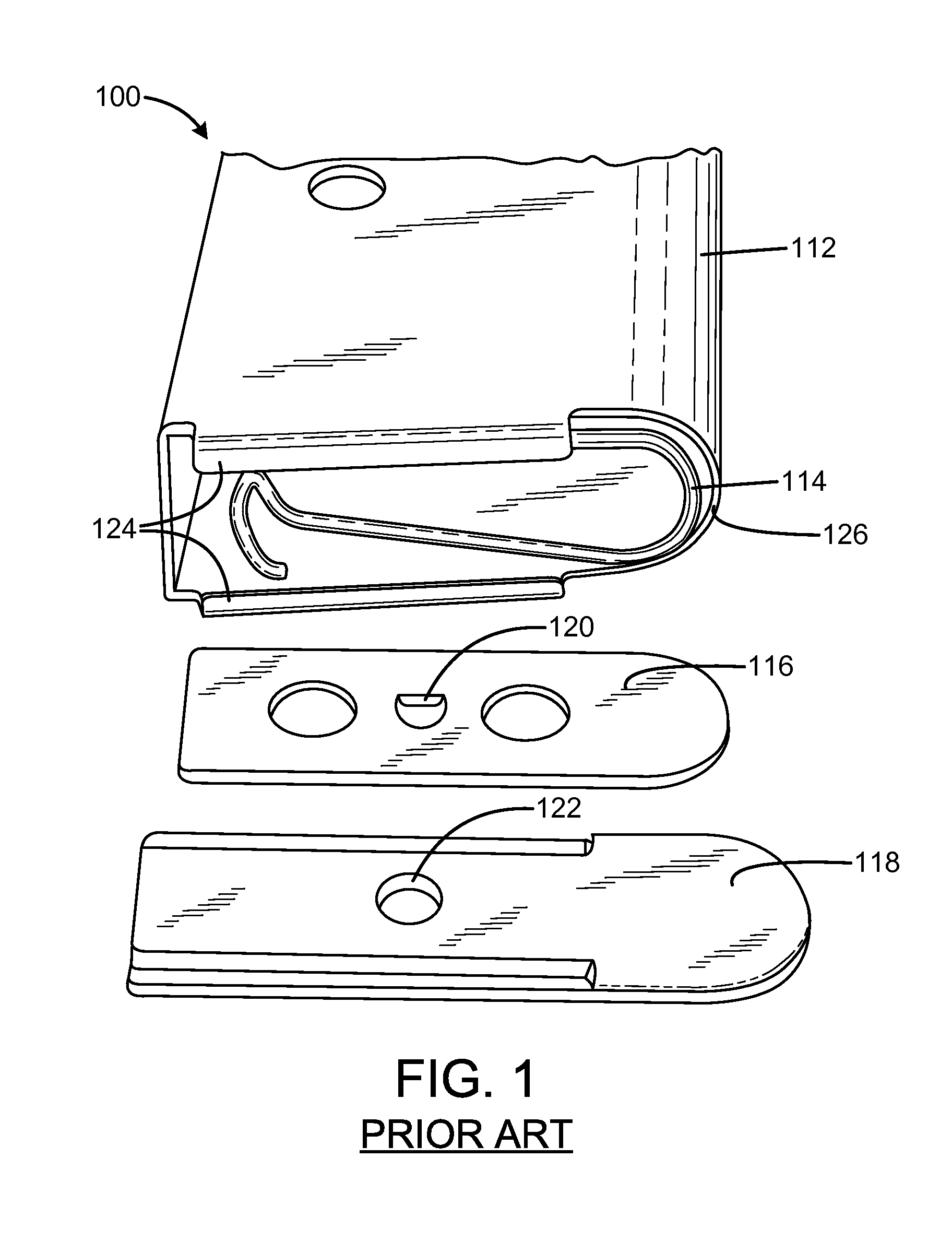 Magazine floor plate