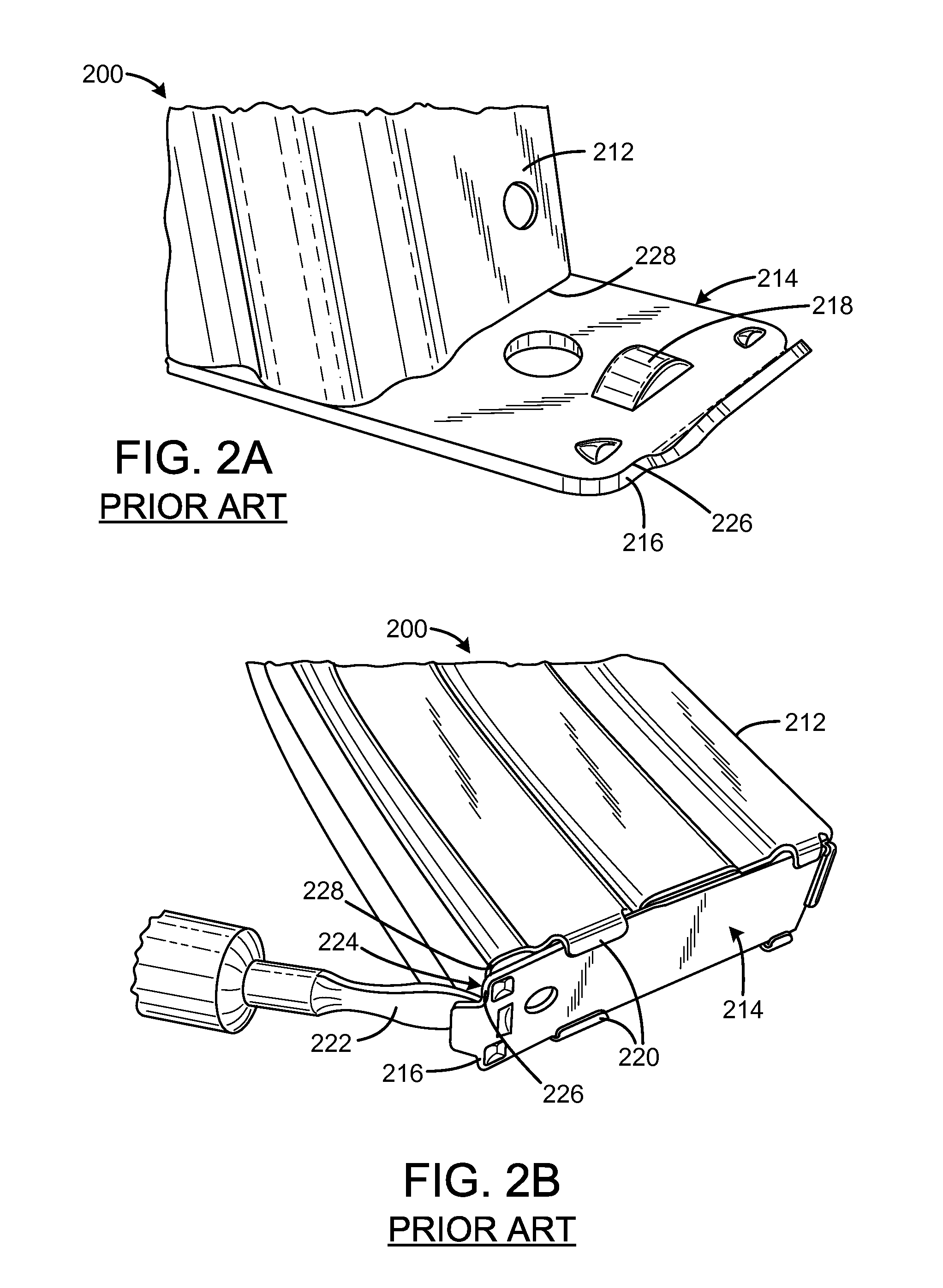 Magazine floor plate