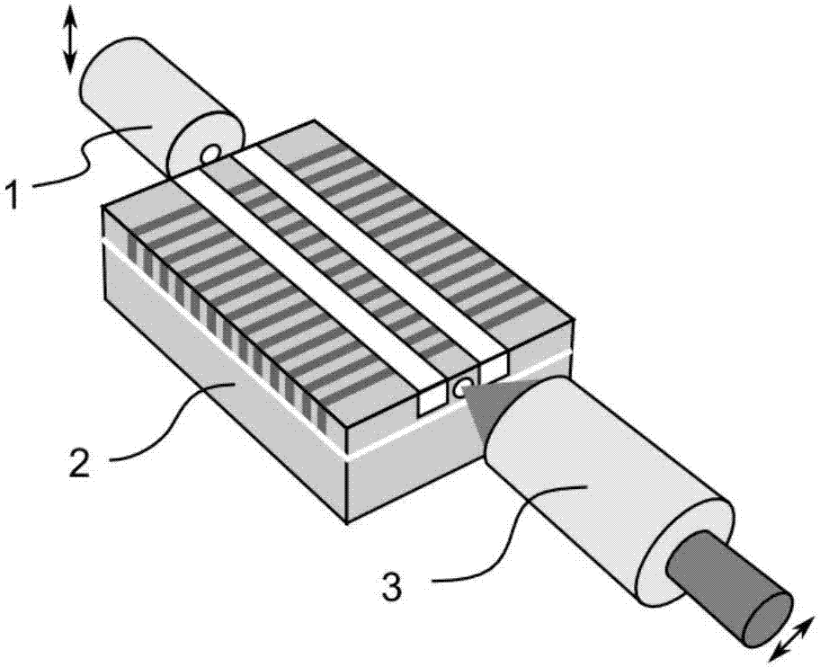 Electro-optical polarization rotator based on periodically polarized lithium niobate ridge waveguide structure