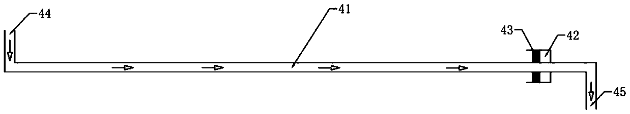 Online detection method and sampling device for membrane element of nanofiltration or reverse osmosis membrane unit