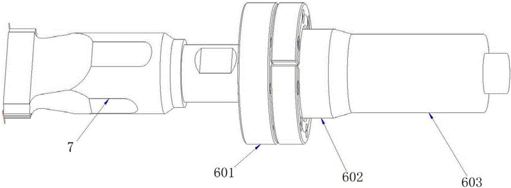 Ultrasonic welding device for wire harness and rapid forming welding system