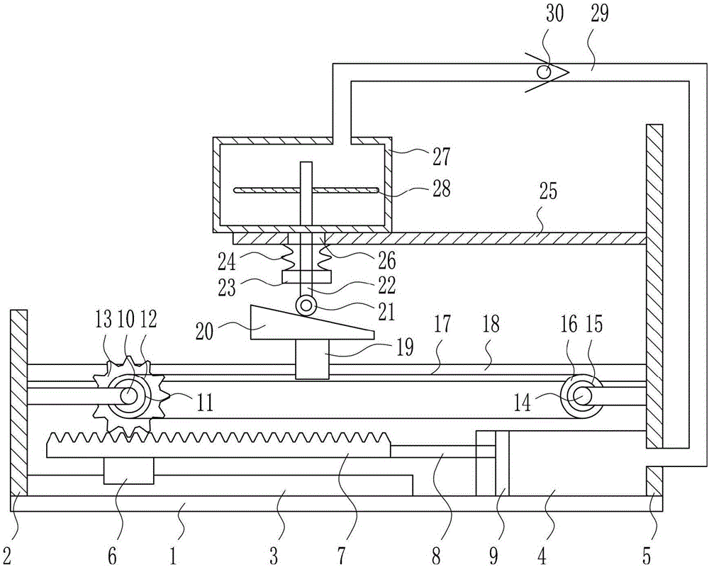 Quantitative catalyst preparation device for genetic engineering experiments