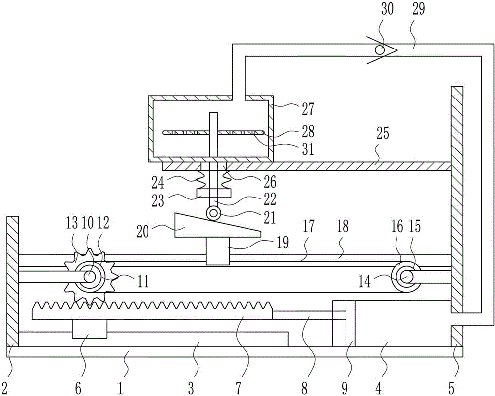 Quantitative catalyst preparation device for genetic engineering experiments