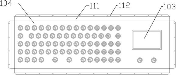 Anti-seepage, anti-deformation and anti-explosion keyboard