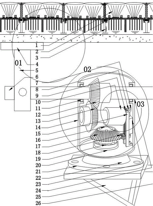 Sun axis tracker