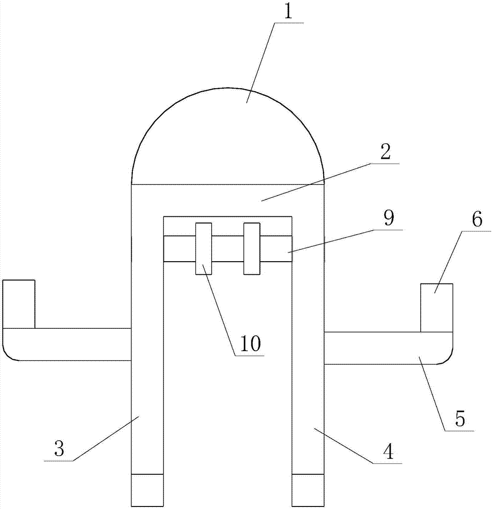 Movable integrated door bolt and hook for public lavatory compartment