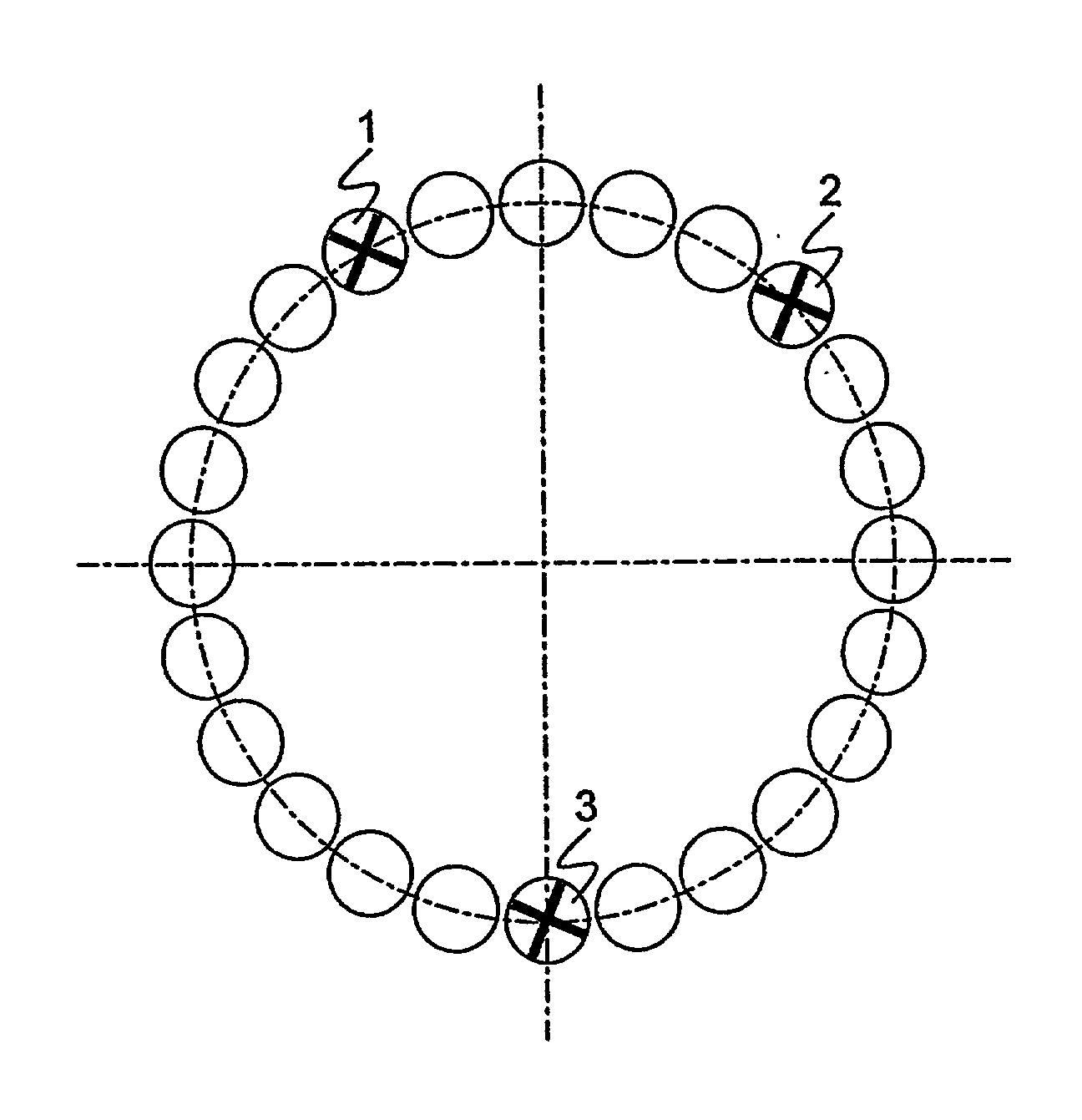 Vibration reduction in a combustion chamber