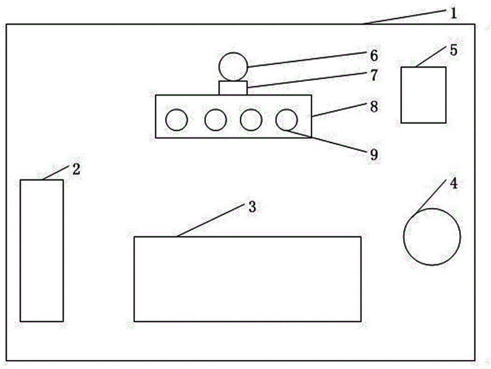 Operating platform for welding data wire end connector