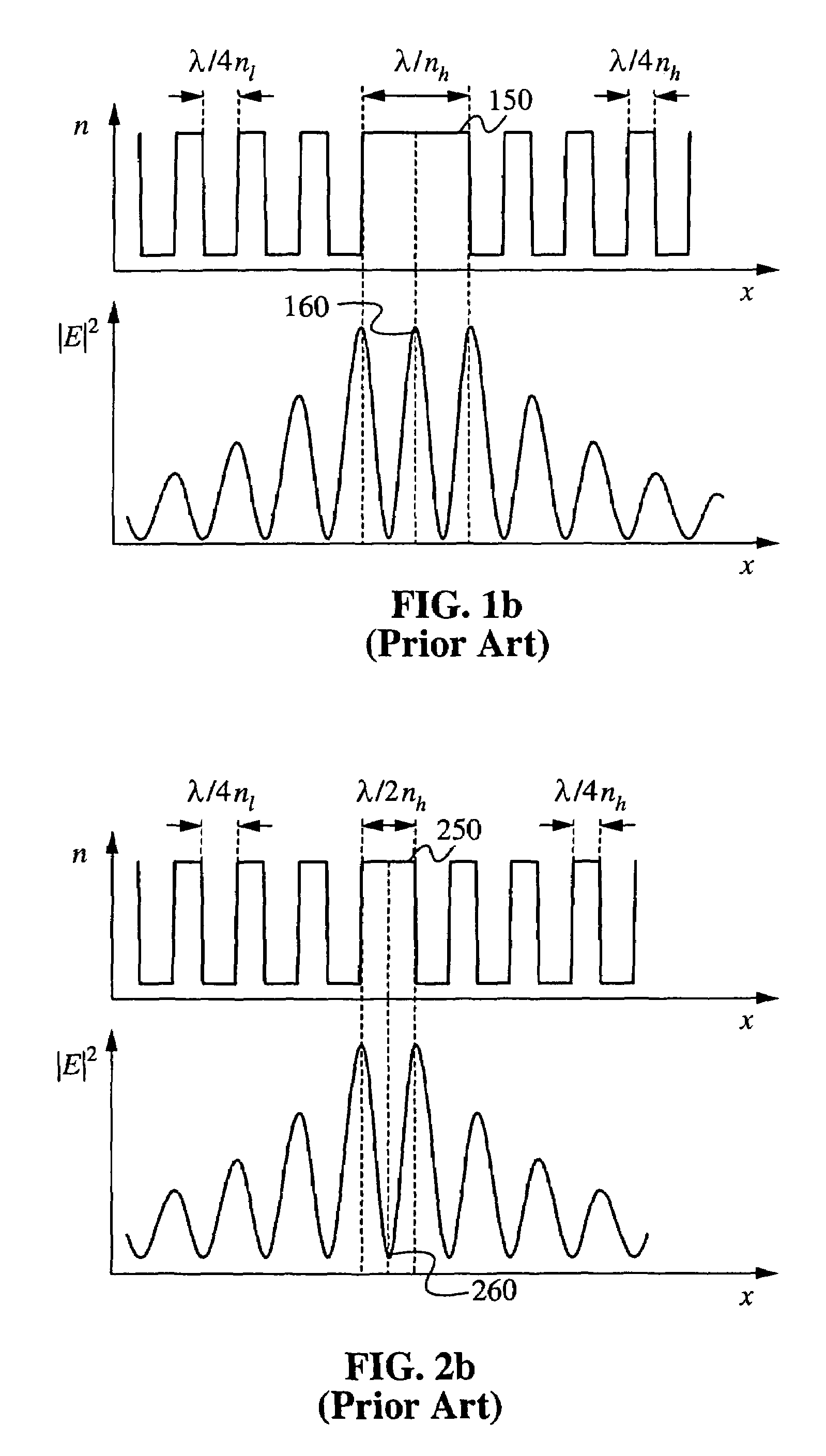 Half-wavelength micropost microcavity with electric field maximum in the high-refractive-index material