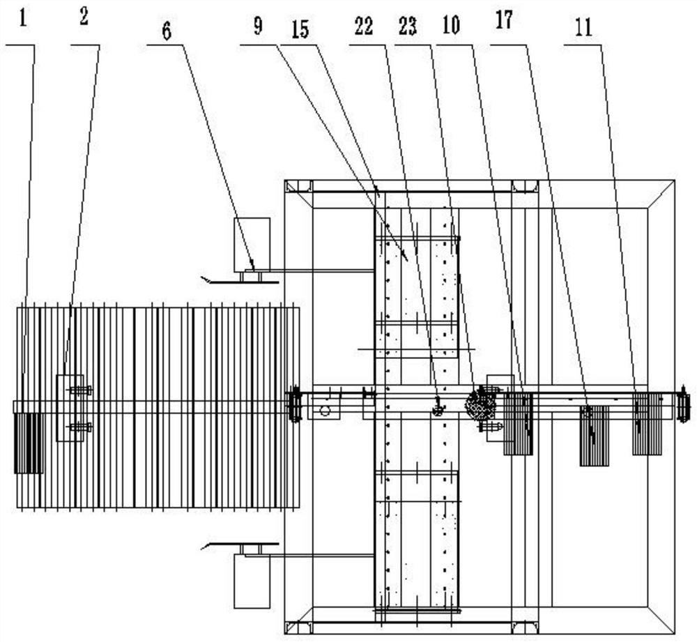 A fully automatic taobao box packing machine