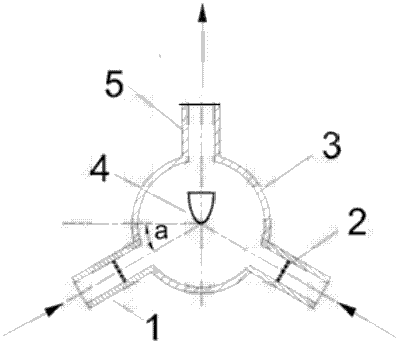 Hydraulic cavitation generating device and hydraulic cavitation generating method