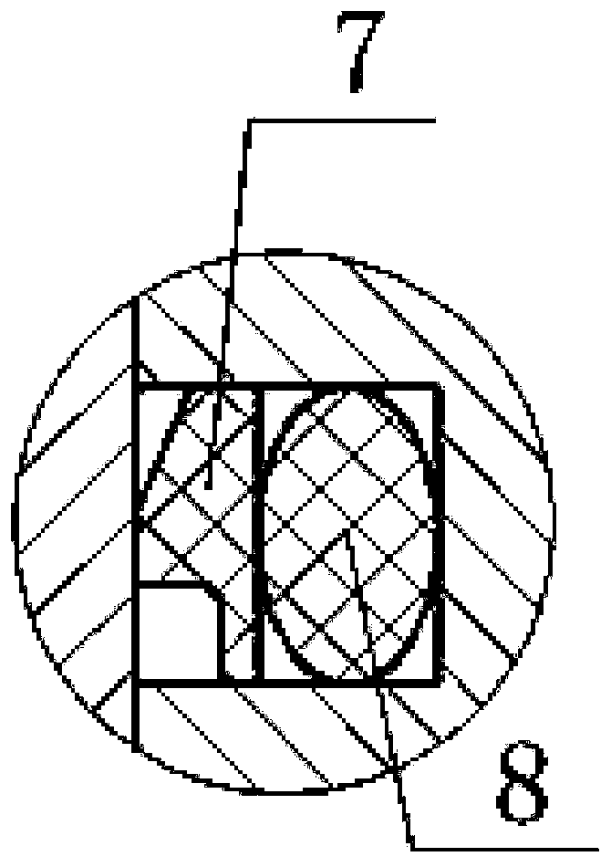 Impact-resistant reverse unloading distribution type high-precision gas pressure reduction device