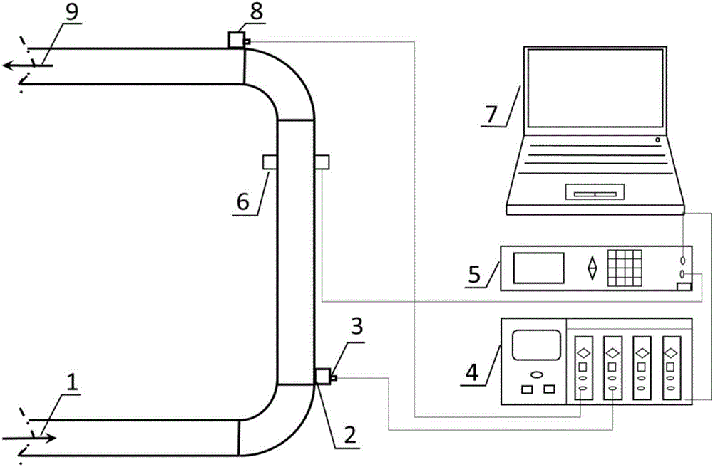 Nonimplanted system and method for monitoring sand production rate of thick oil well