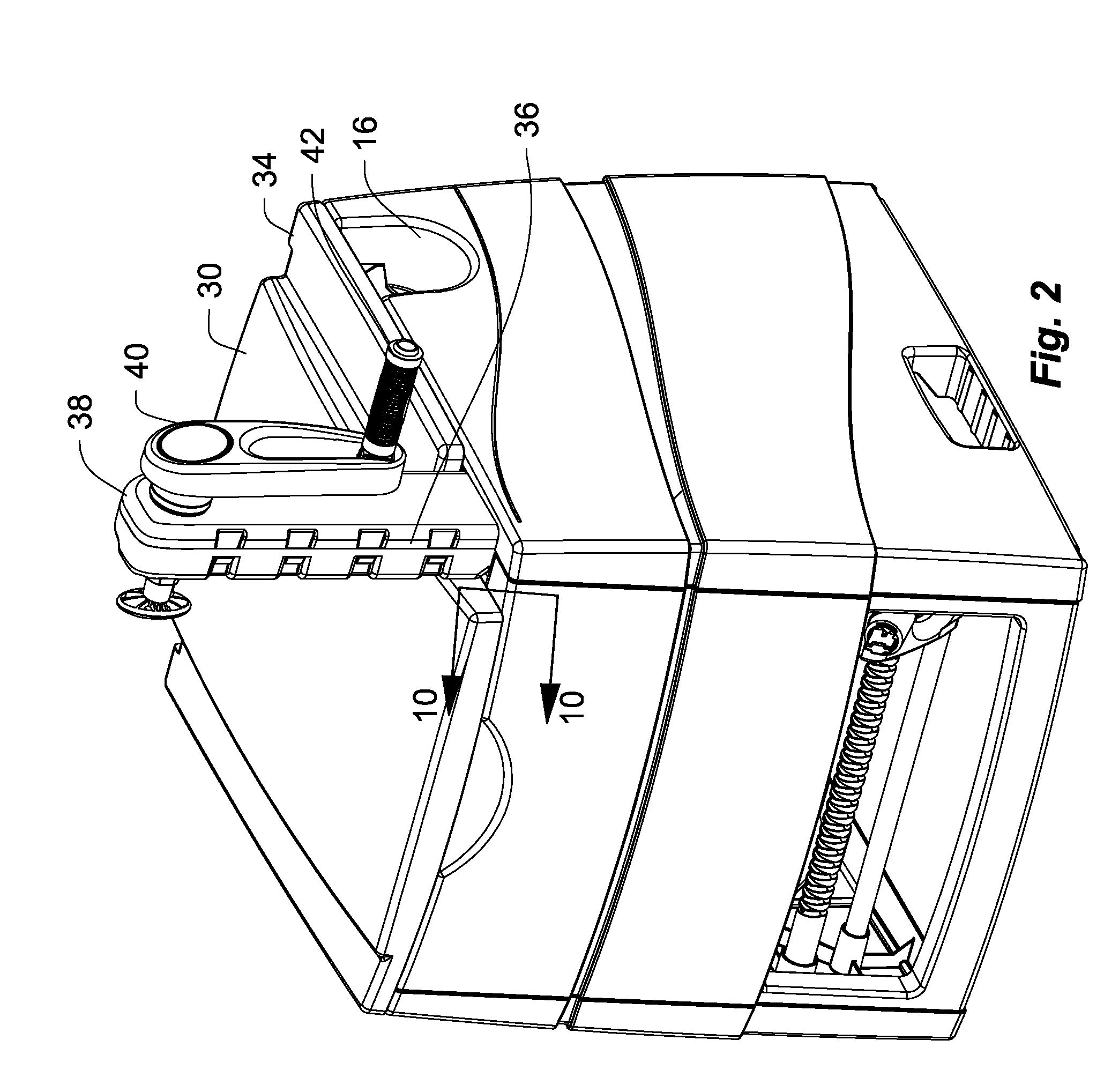 Hose Reel Cart With Multi-Position Crank Handle