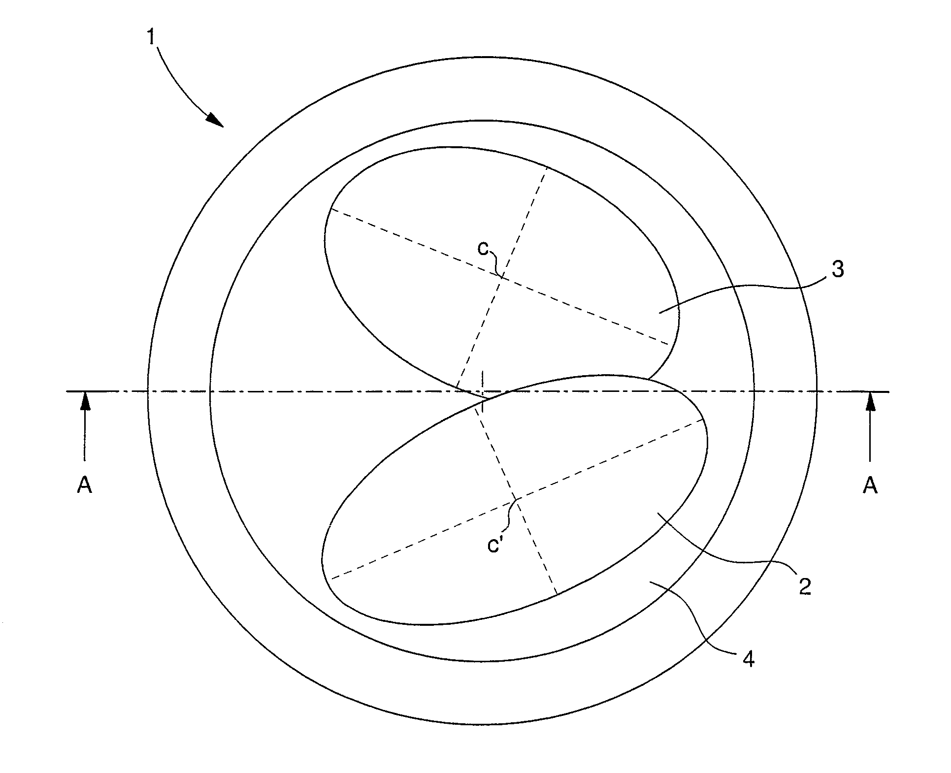 Acoustic radiating membrane for a music box or striking watch