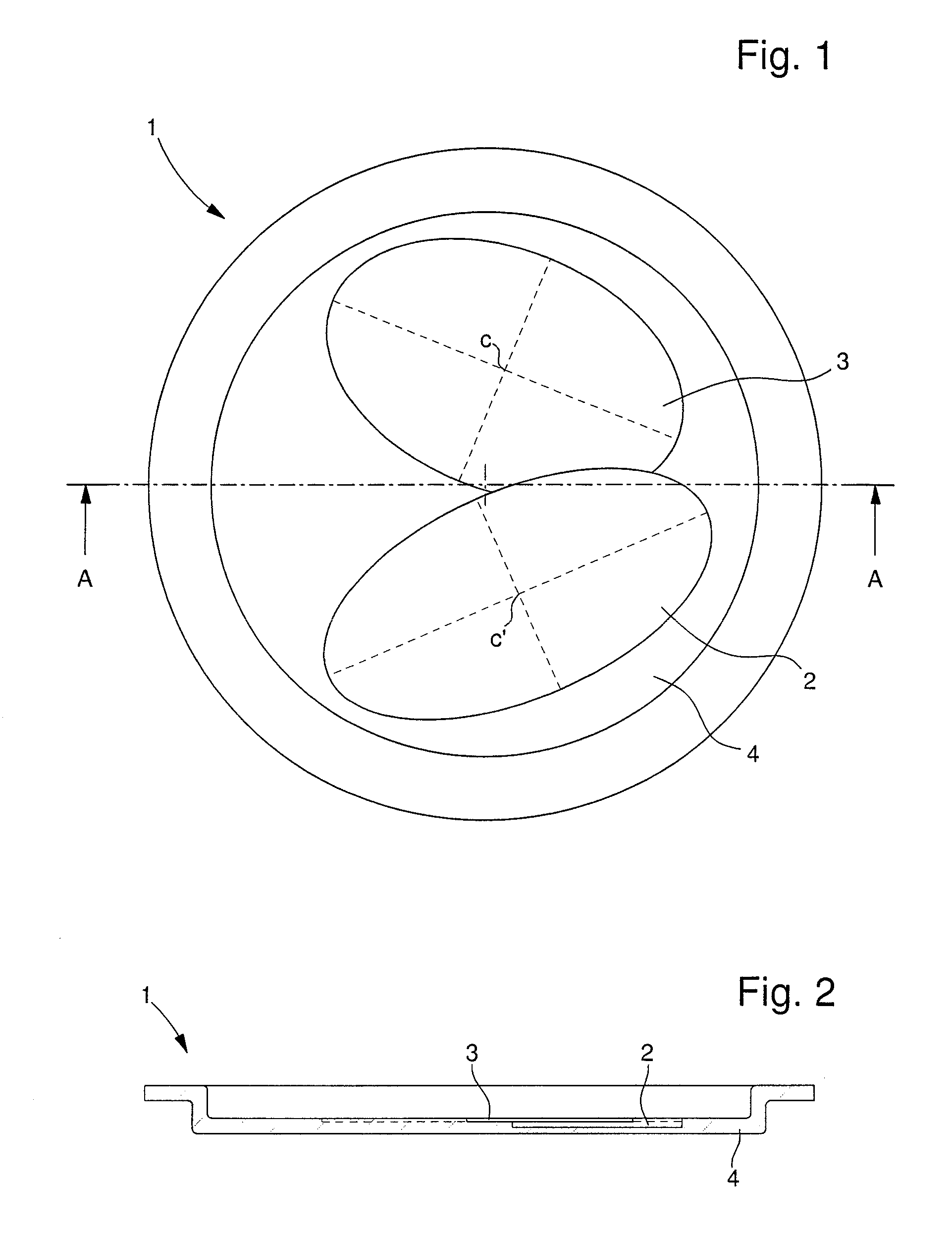 Acoustic radiating membrane for a music box or striking watch