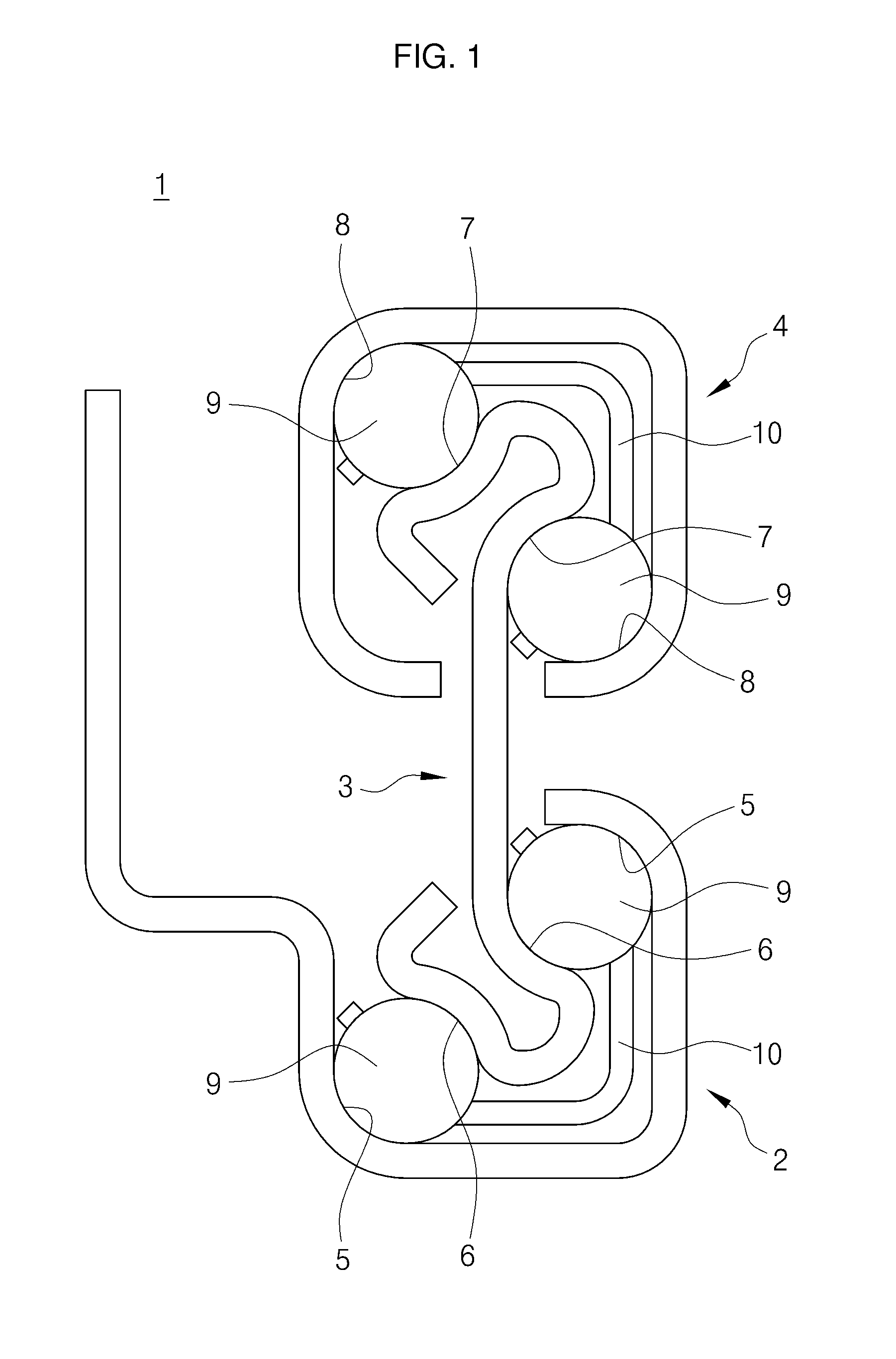 Ball retainer, slide apparatus comprising same and mold for manufacturing same