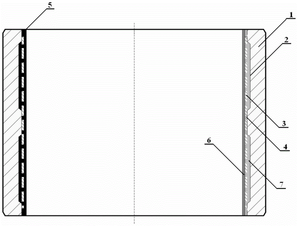 Integral metal-based polymer composite self-lubricating bearing and manufacturing method thereof