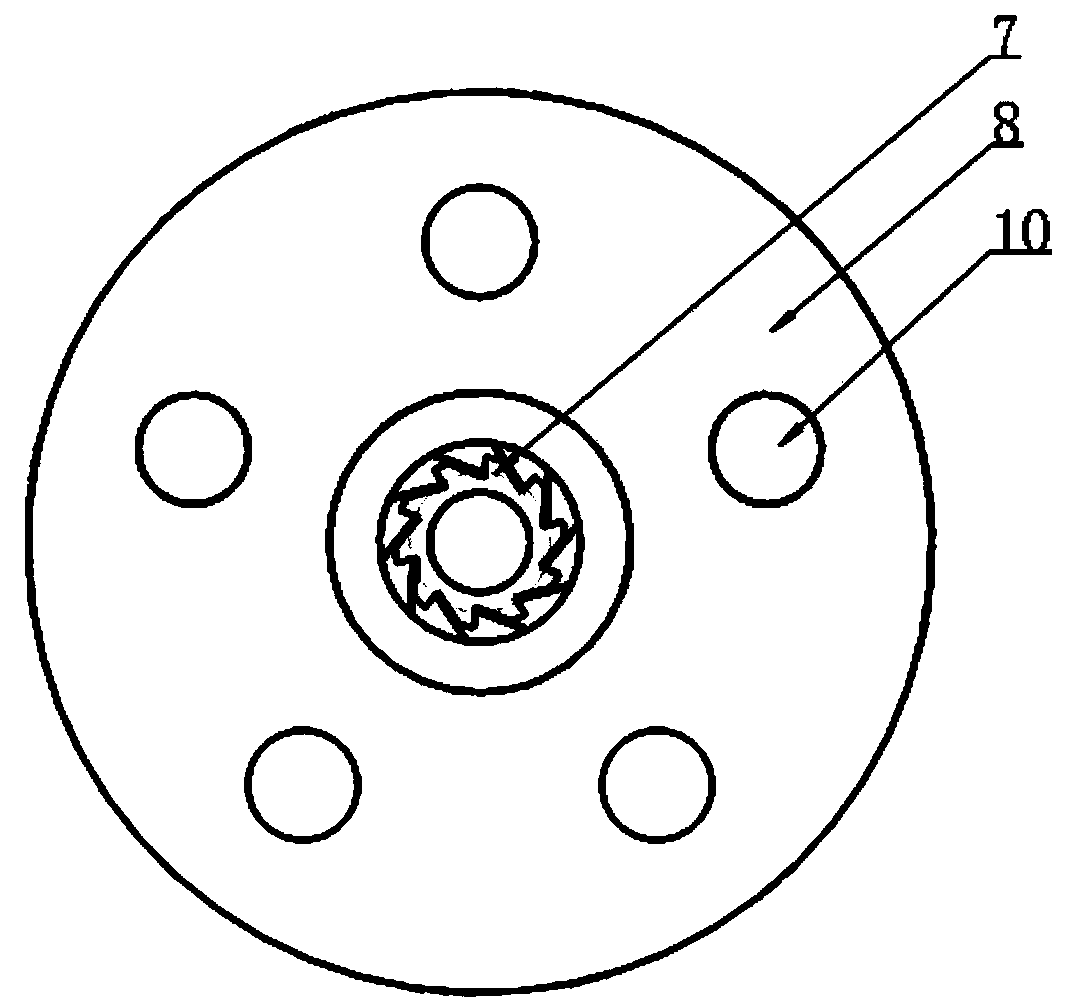 Volume-variable air spring auxiliary air chamber