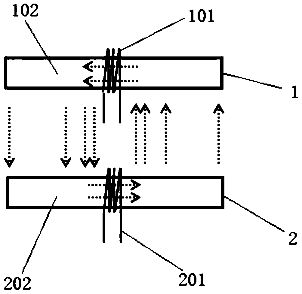 Wireless charging device for electric vehicle during driving