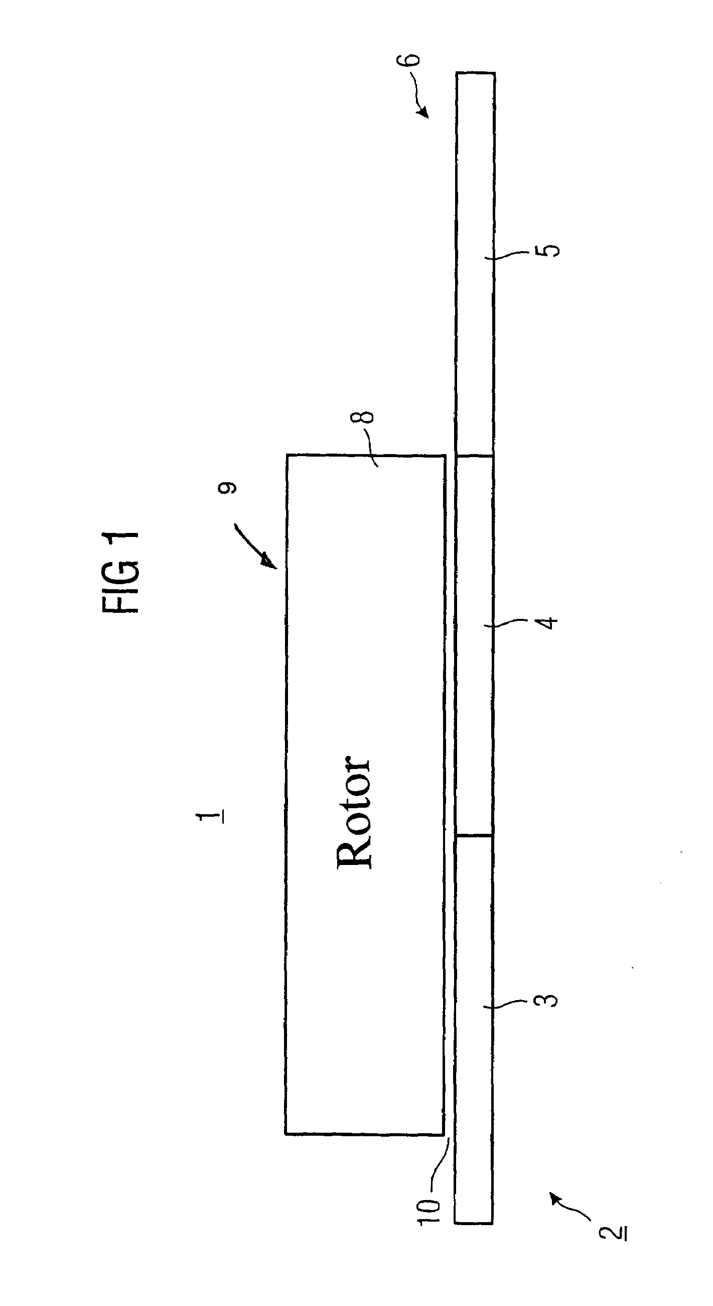 Linear motor, and secondary for a linear motor