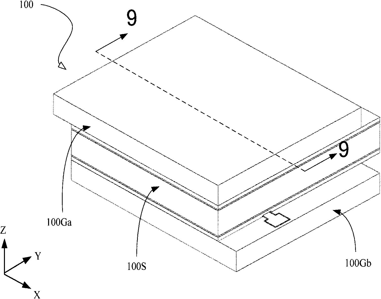 Micro machine differential capacitance accelerometer with symmetrical structure