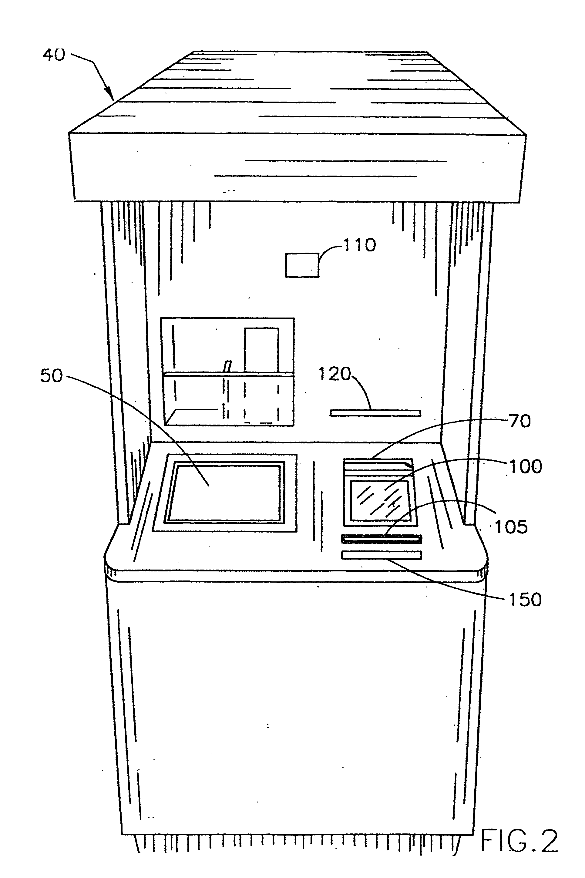 Automatic financial account processing system