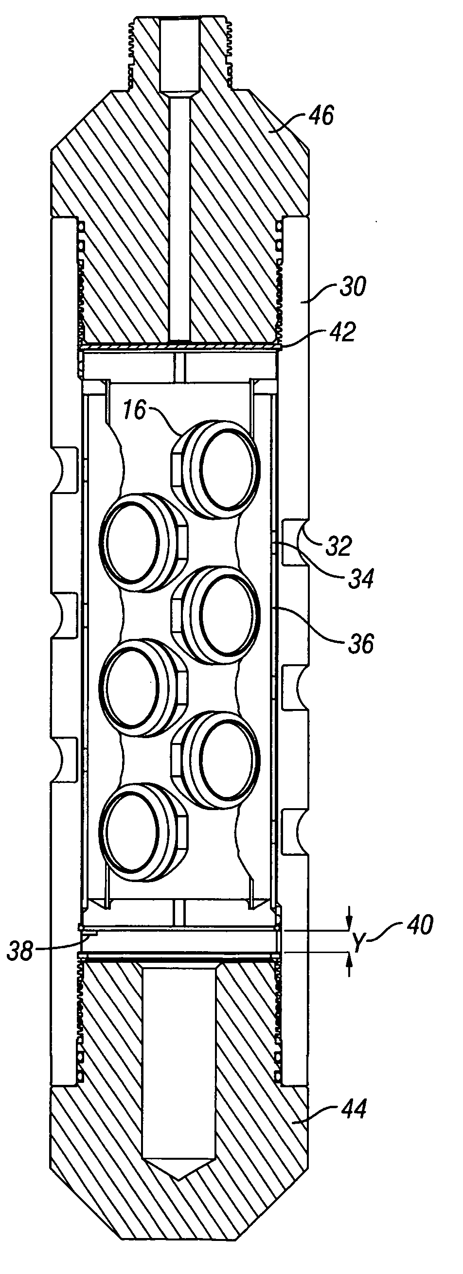 Perforation gun with integral debris trap apparatus and method of use