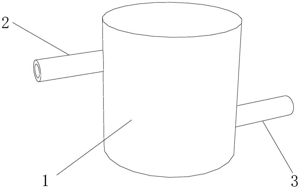 Acid wastewater treatment device