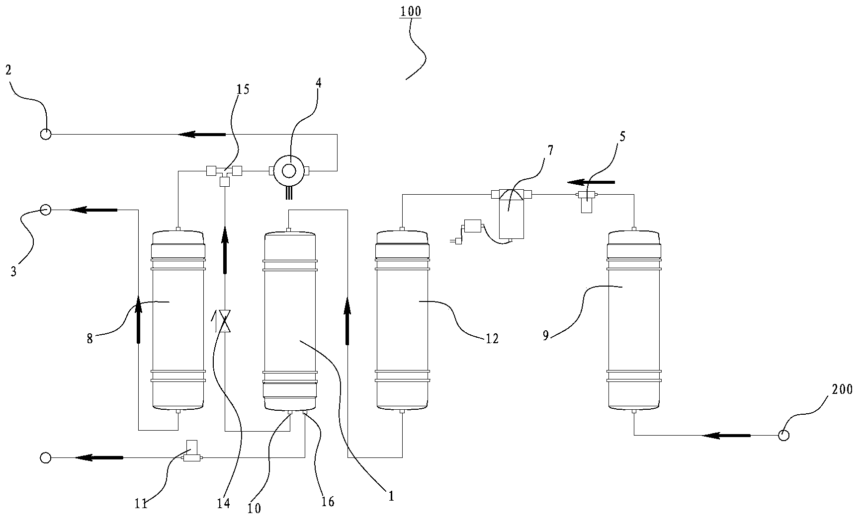 Water purification machine and water production control method