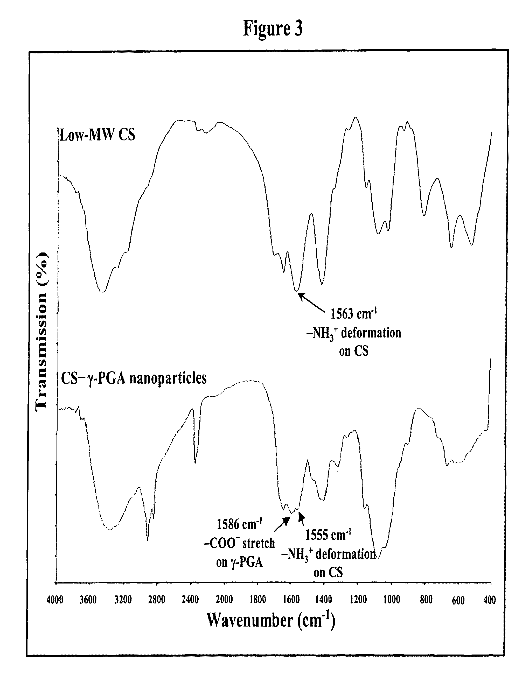 Nanoparticles for protein drug delivery