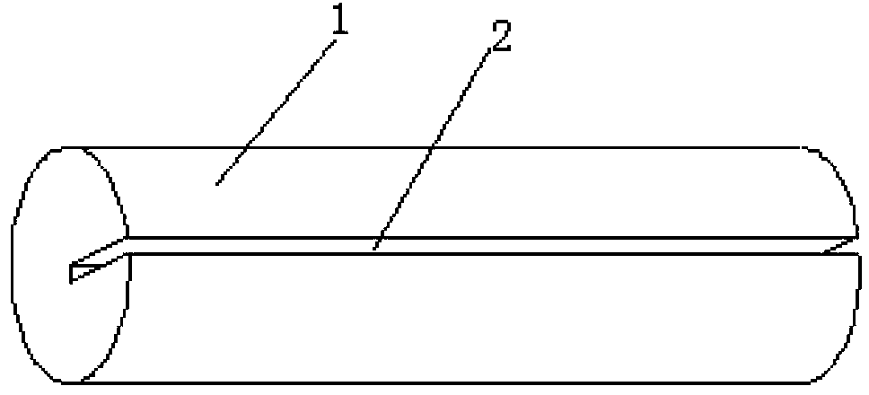 Method for drying small-diameter cylindrical raw wood