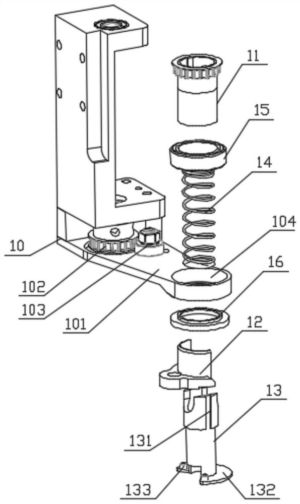 Multifunctional multicolor rope embroidery device and embroidery machine