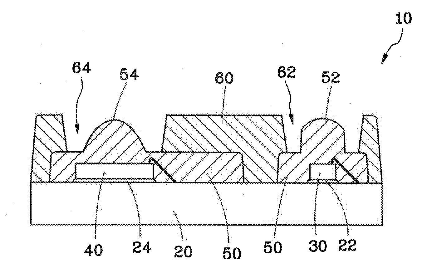 Package structure of an optical module