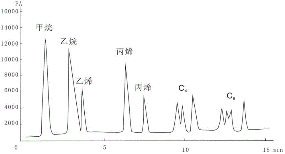 Continuous lossless whole rock natural gas generation simulation method