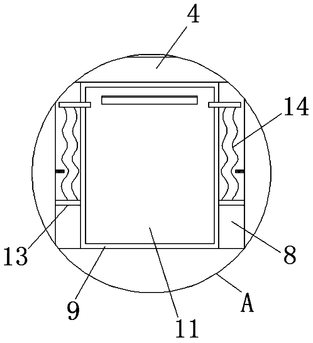 Visual intercom access control system device based on face recognition technology