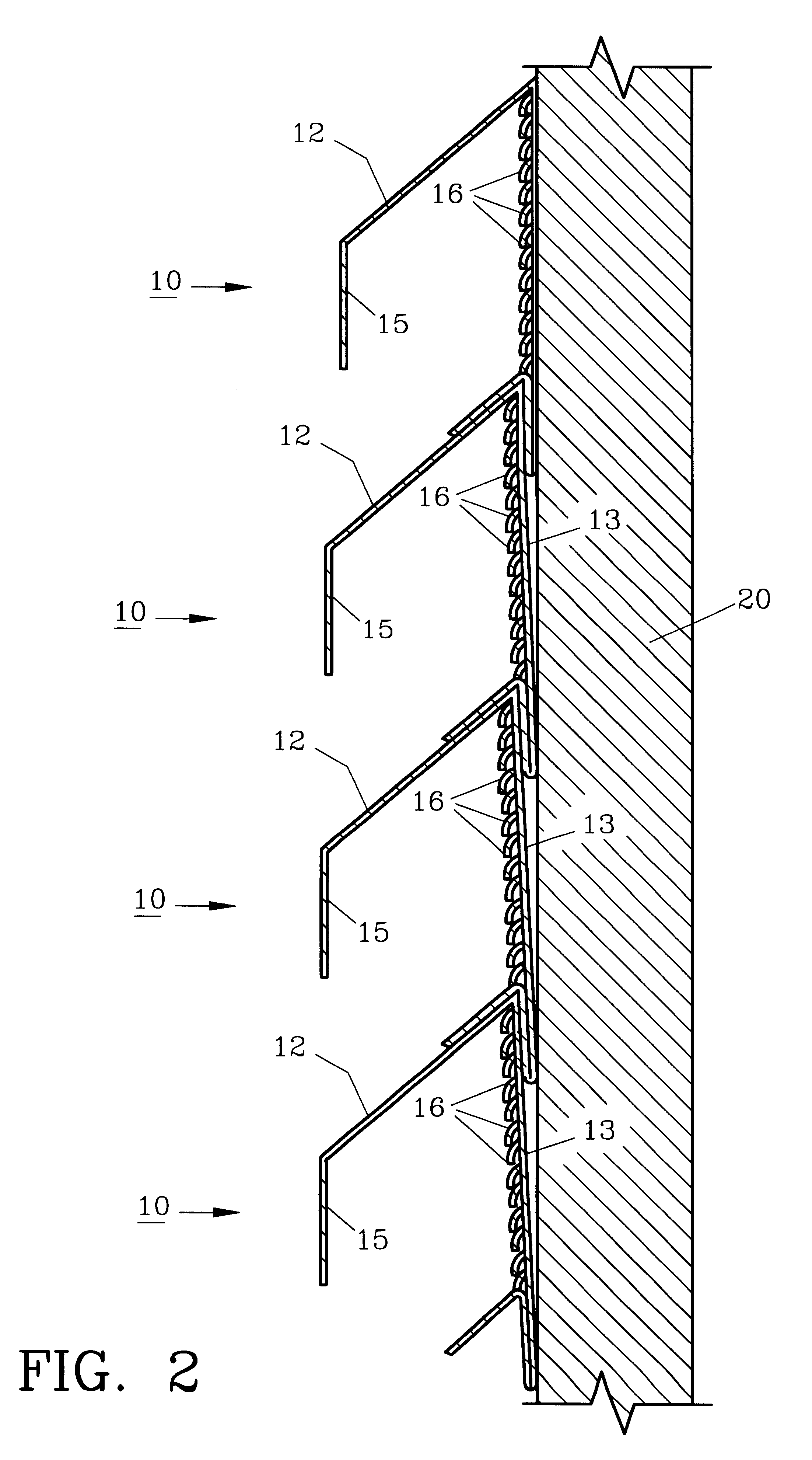 Louver member and method