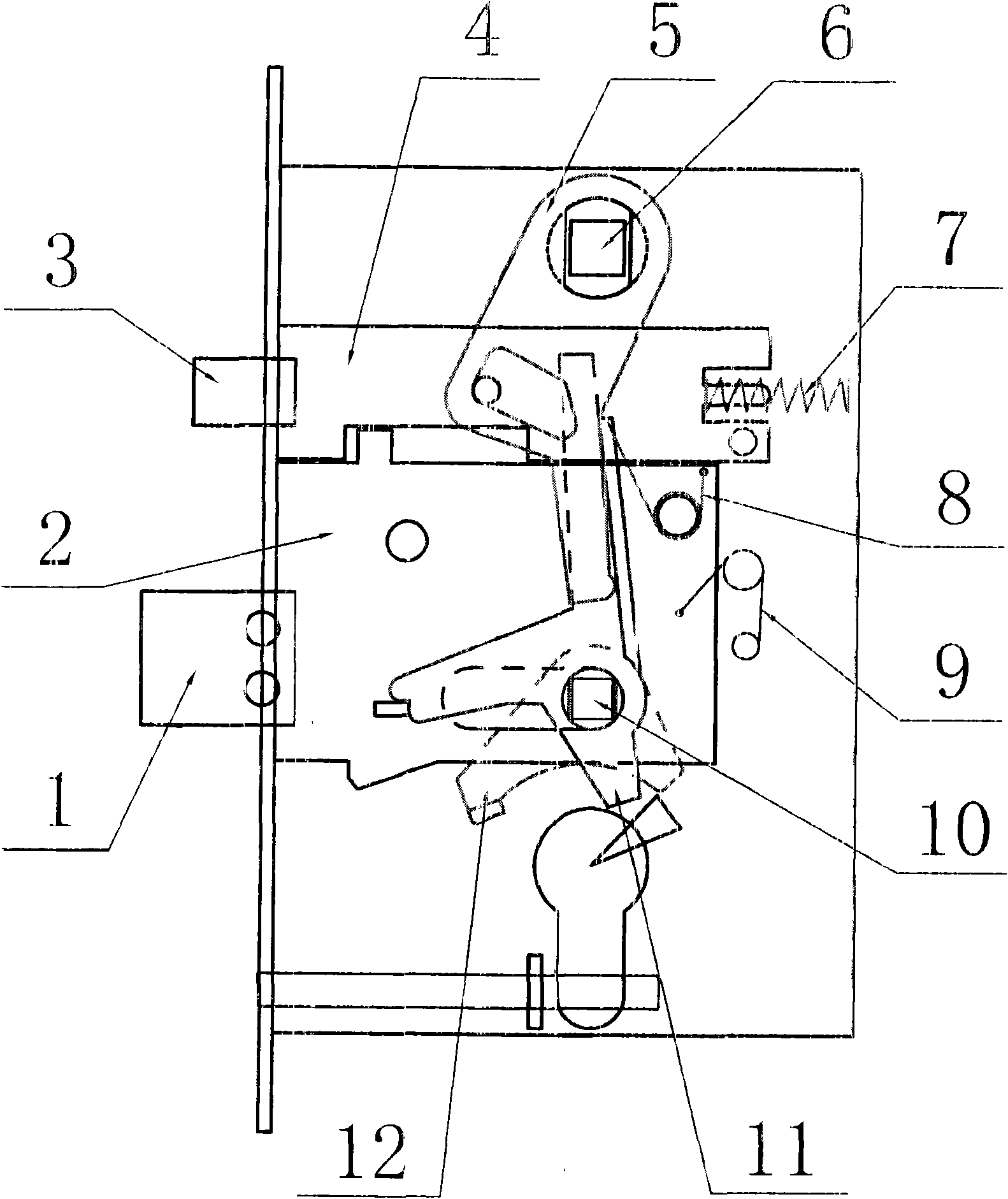 Multifunctional direct and quick lock