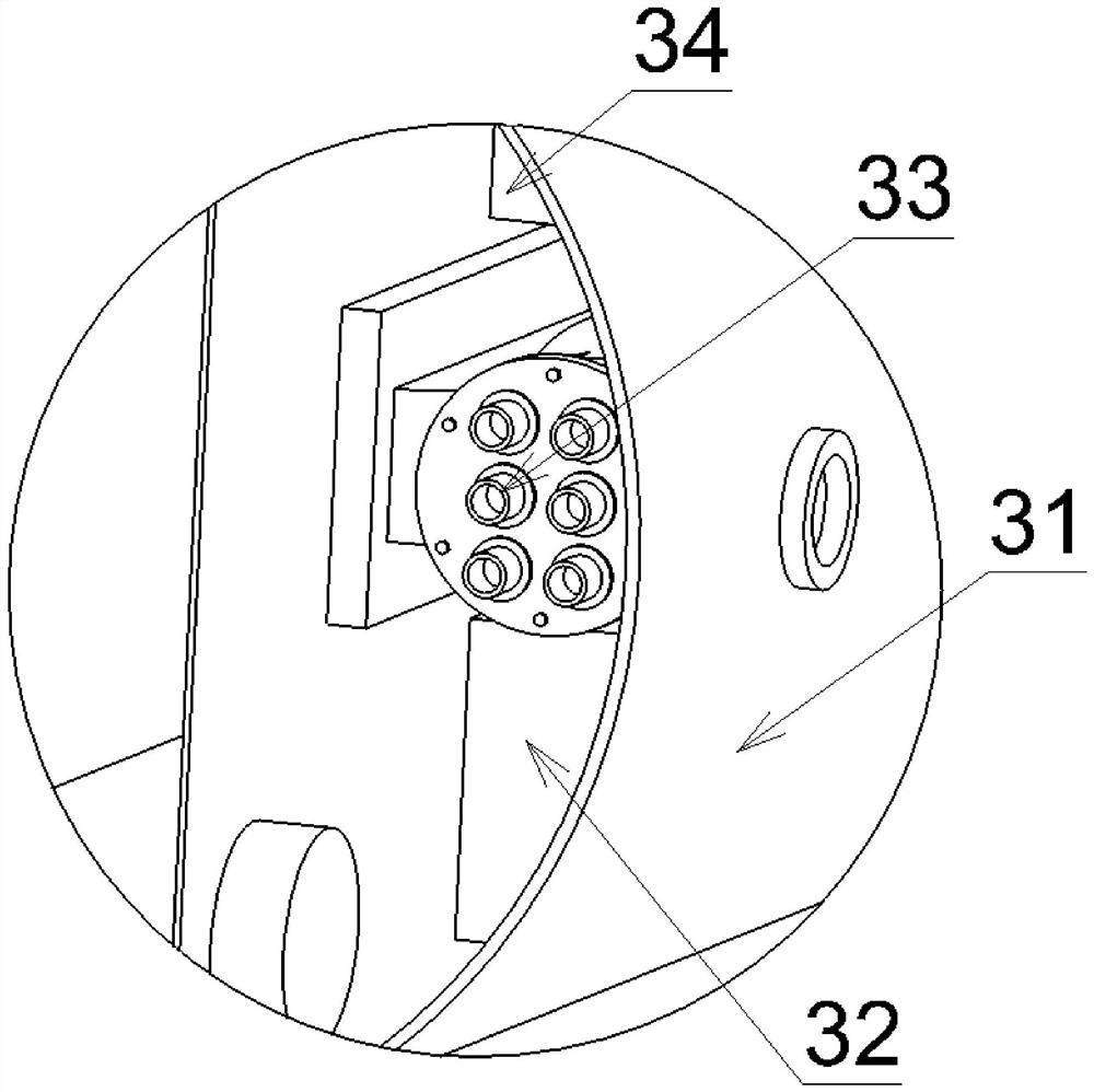 An immersed tube structure suitable for high flow rate and its construction method