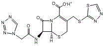 A kind of preparation technology of ceftezole sodium