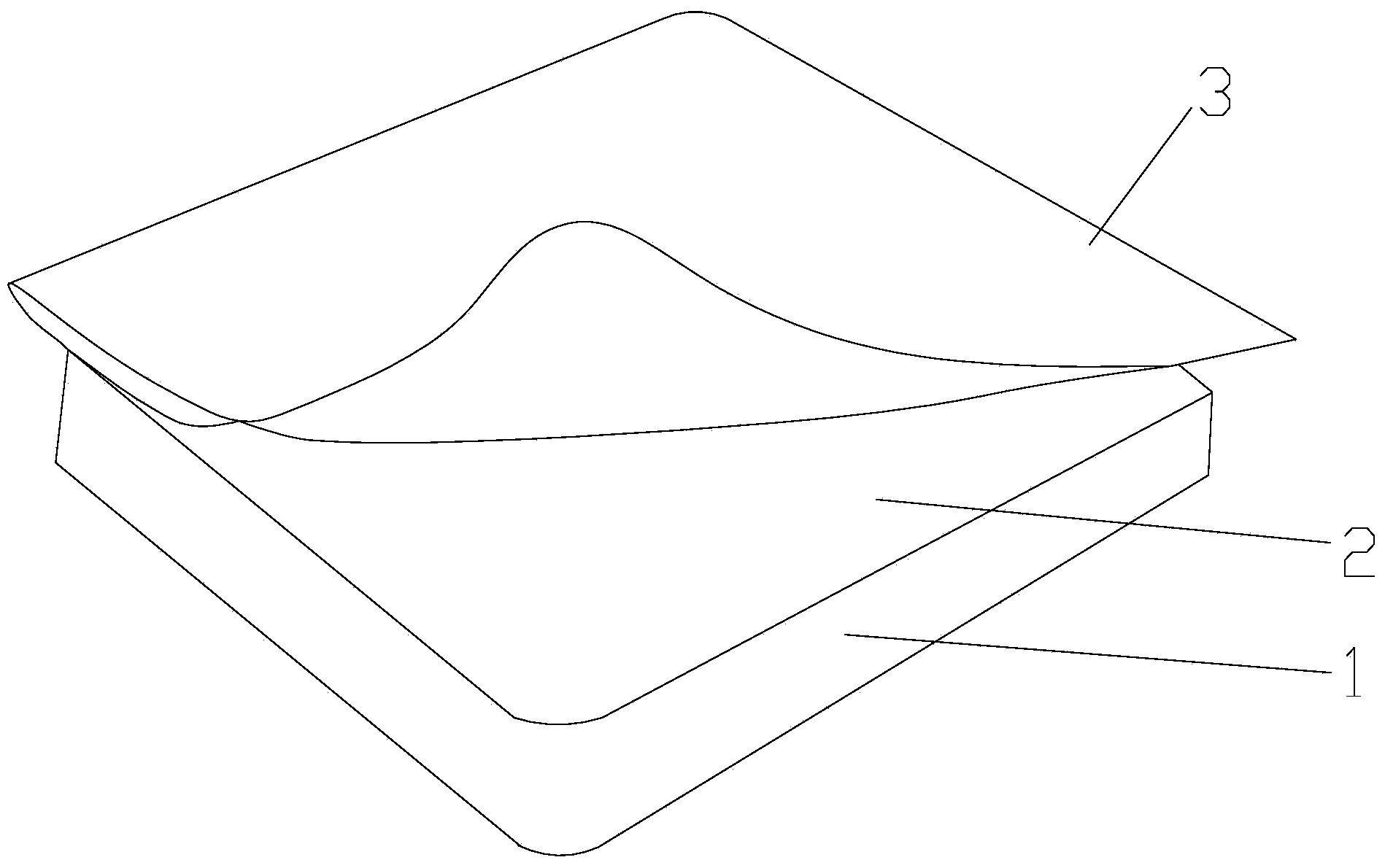 Staged acting antibacterial hydrogel dressing and preparation method thereof