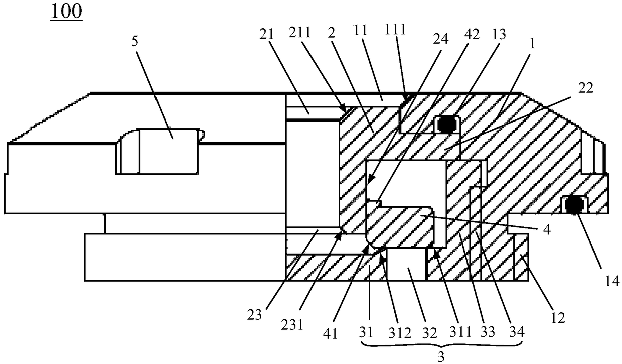 Float type water control valve