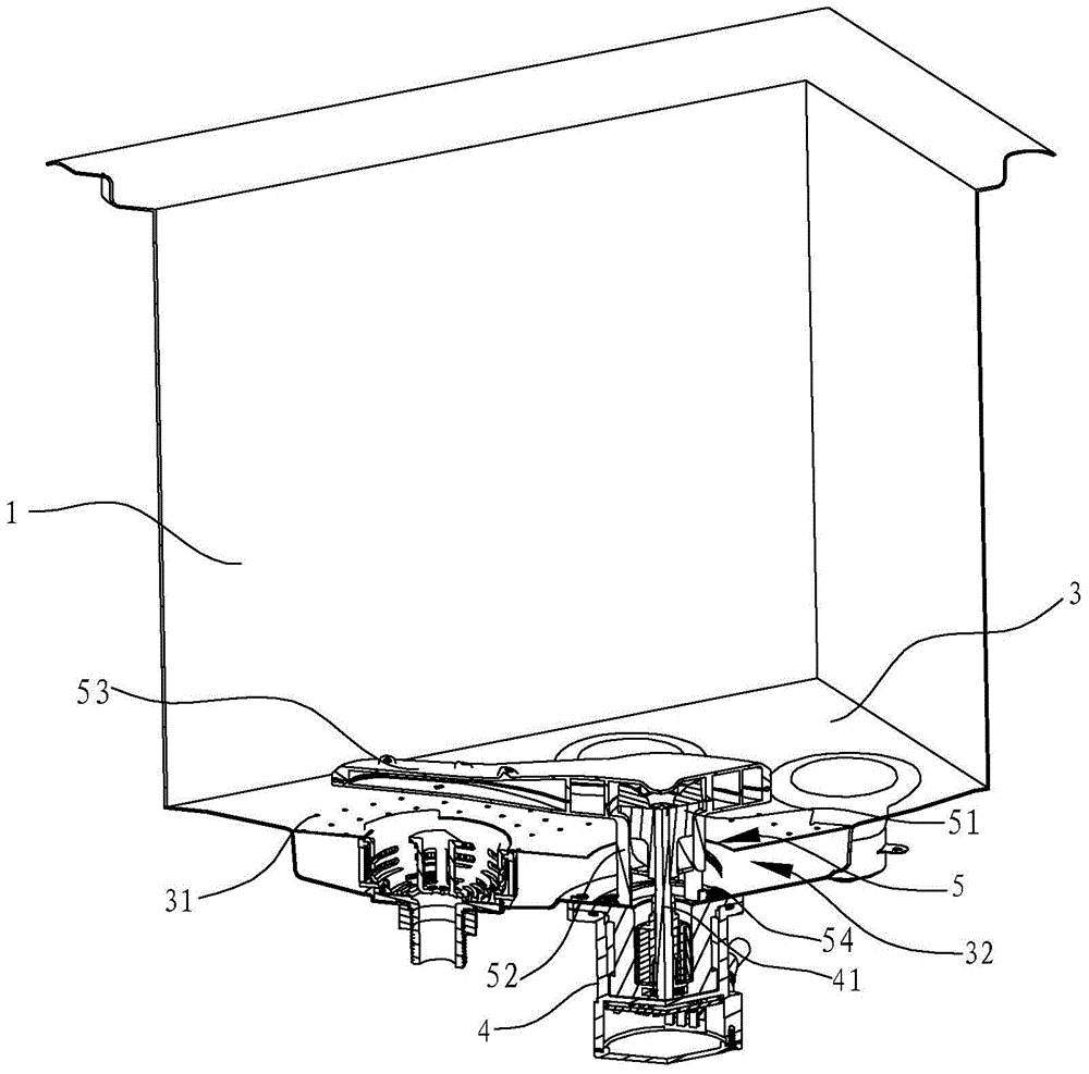 An open water pump and its application