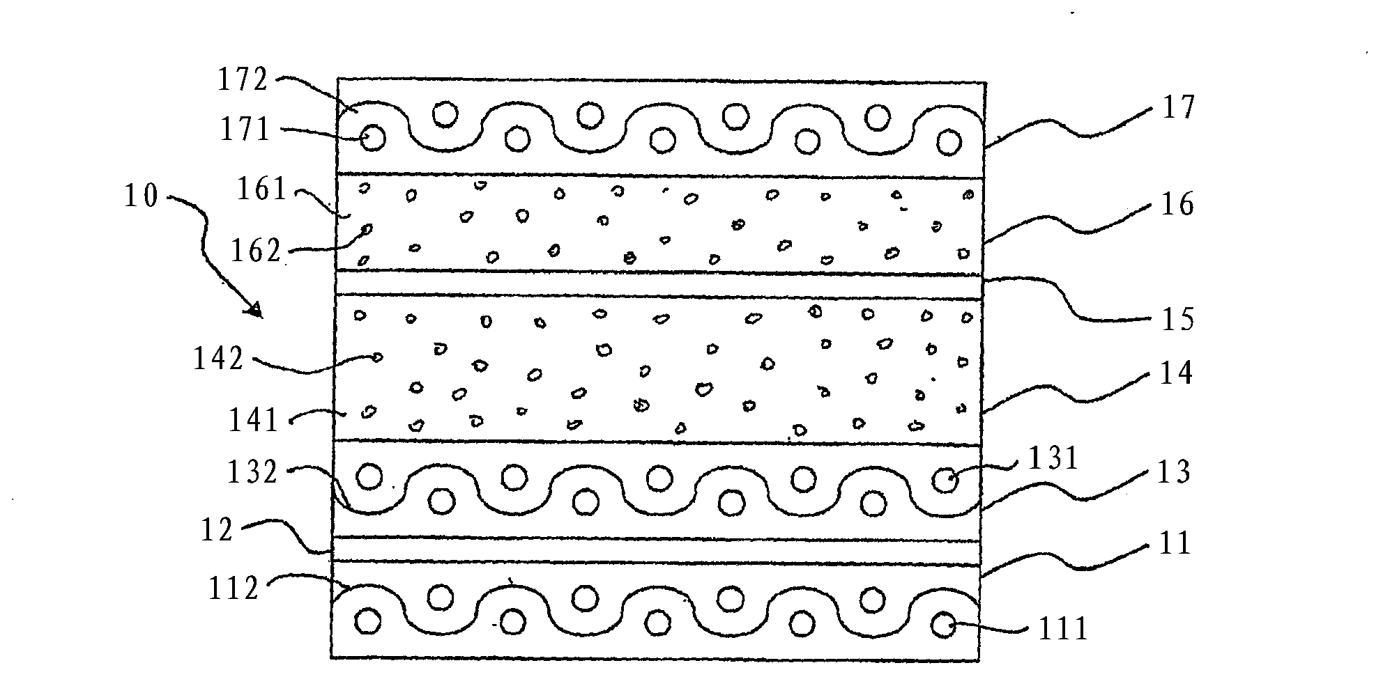 Polymer based double compressible layer carcass for printing blanket