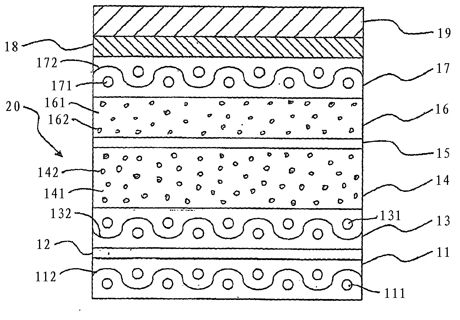 Polymer based double compressible layer carcass for printing blanket