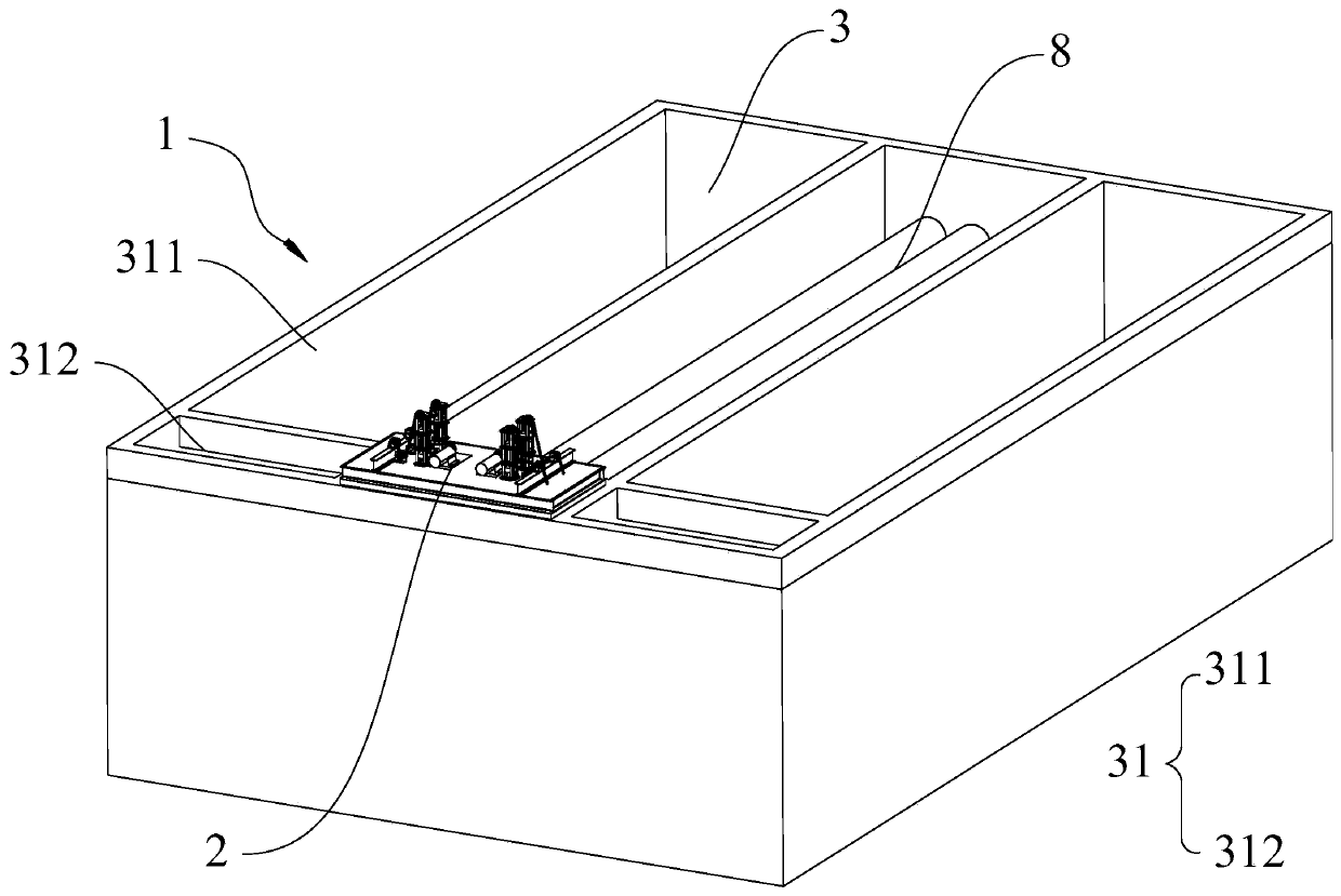 Tubular pile steam-curing system