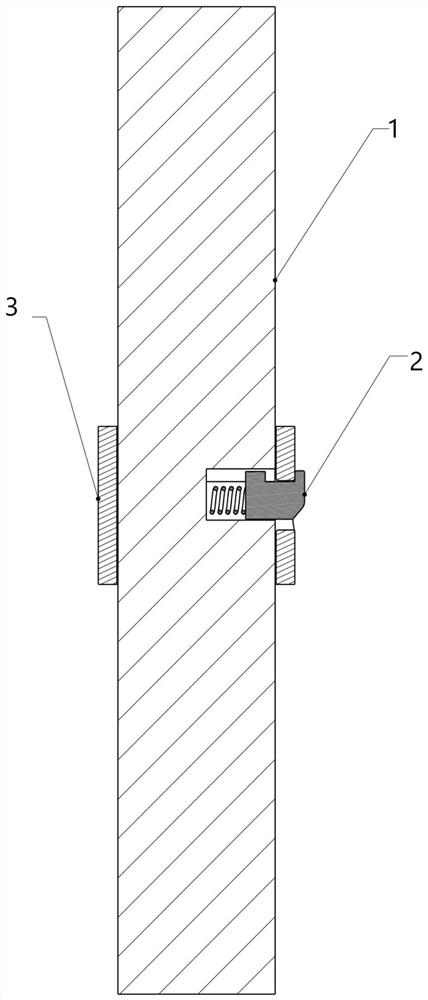 Rapid locking and unlocking device