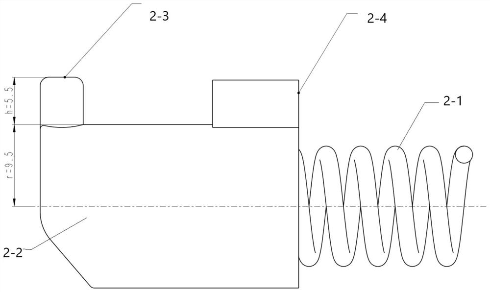 Rapid locking and unlocking device