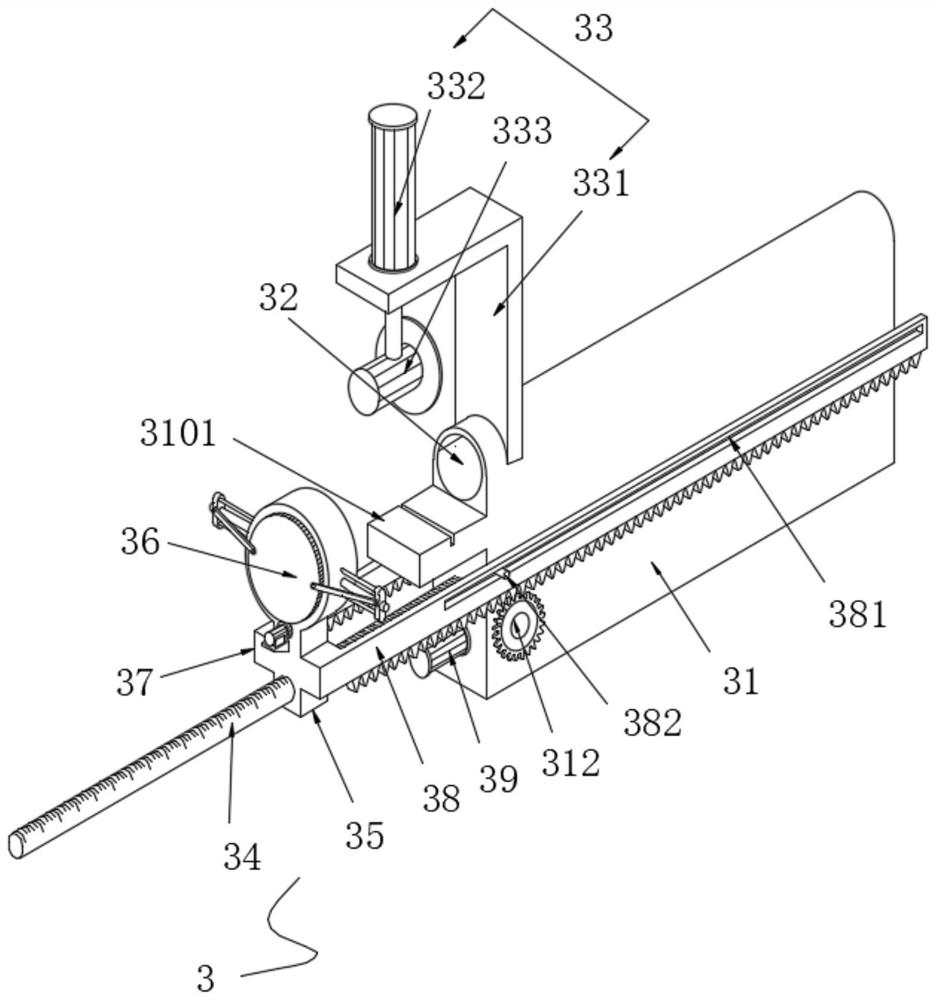 Cutting equipment for steel wire braided rubber hose